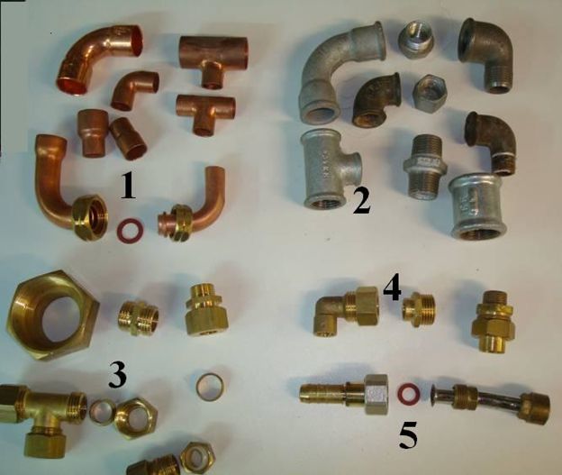 We supply various pipes and fittings.